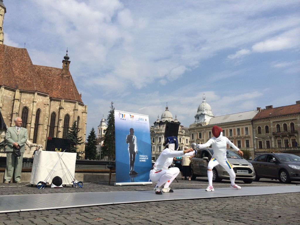 FOTO / Campionii scrimei românești au făcut spectacol la Cluj-Napoca!