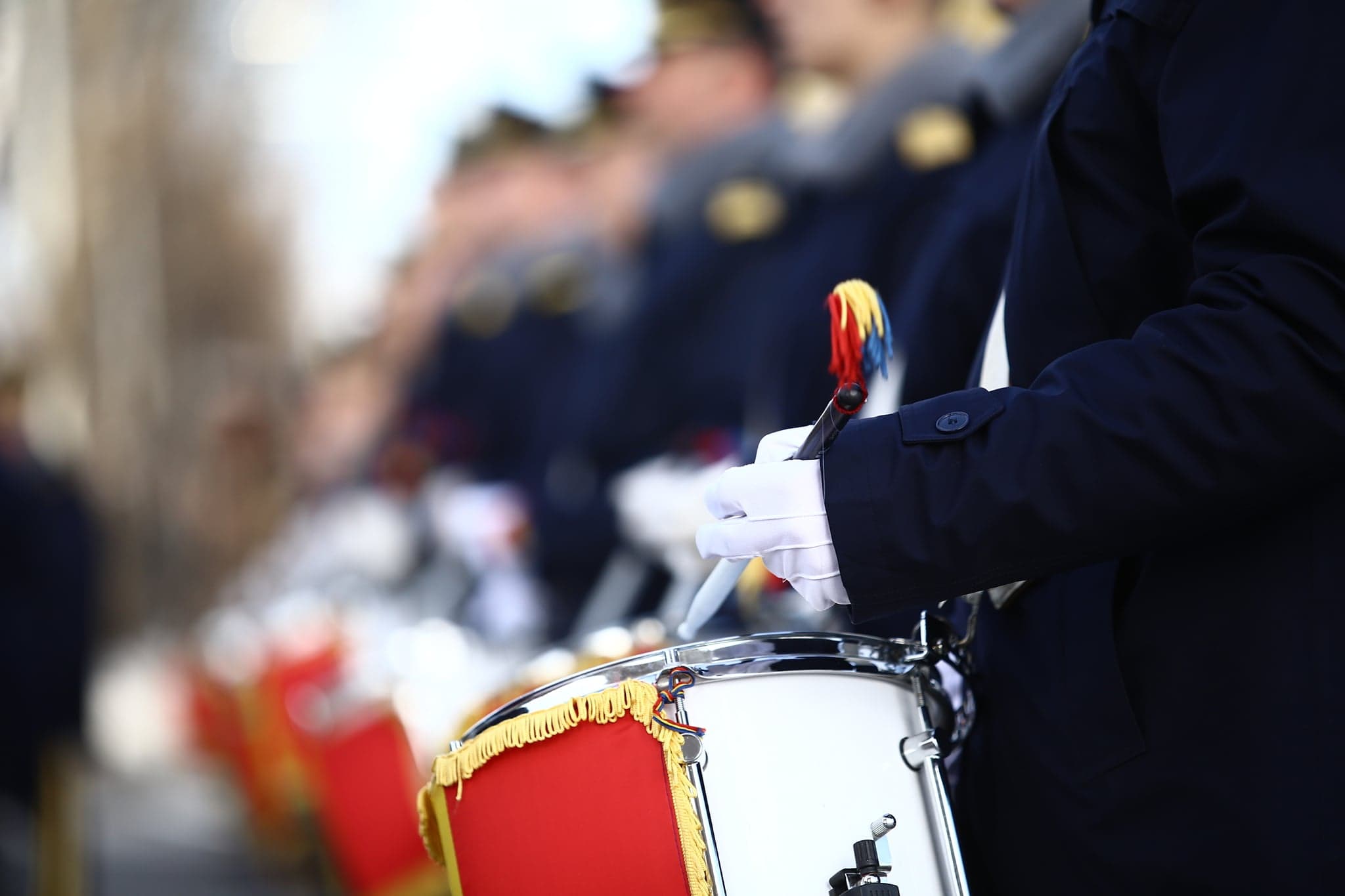 FOTO | Pregătiri la minus 6 grade Celsius pentru Parada Militară de 1 Decembrie