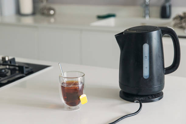 A photo of an electric kettle