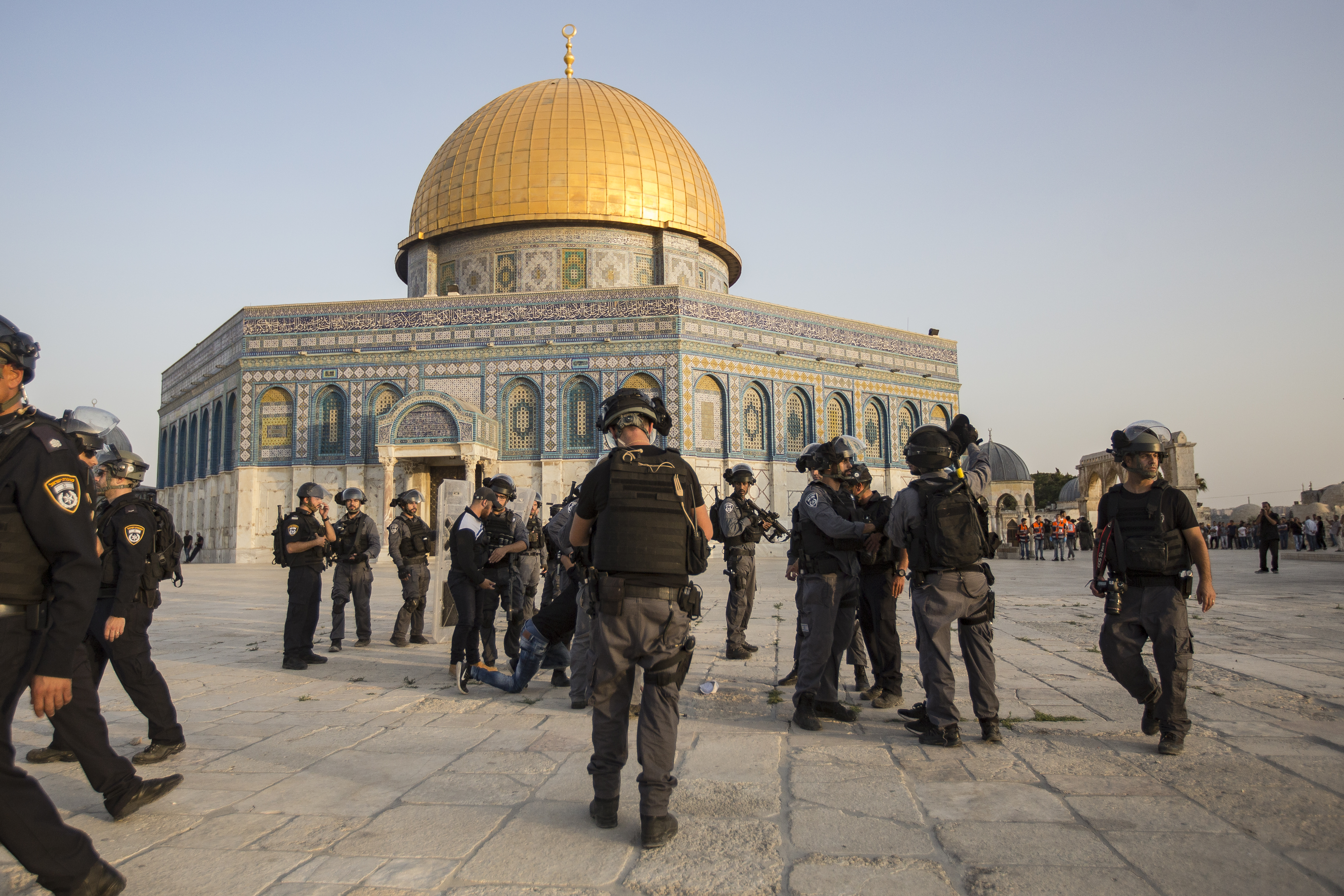FOTO| Peste 100 de musulmani răniți într-o confruntare dintre palestinieni și evrei
