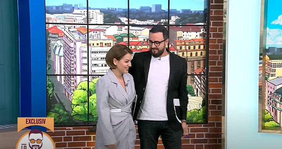 Soția româncă a lui Piero Ferrari, îmbrăcată într-o rochie de pe AliExpress și pantofi Zara. Romina Gingașu a spus cât costă ținuta purtată la Pro TV