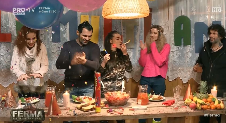 Otniela, aniversată la Ferma. Surpriză de proporții pusă la cale de Florin Pastramă: "Am început să am sentimente față de ea" | FOTO