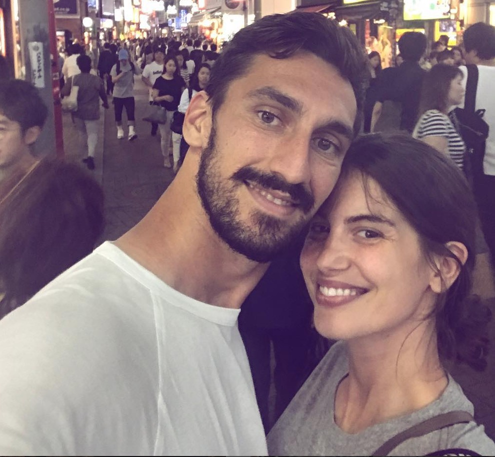 Cum arată soția lui Davide Astori. Fostul căpitan al Fiorentinei avea o fetiță. Veste uriașă pentru familia regretatului fotbalist