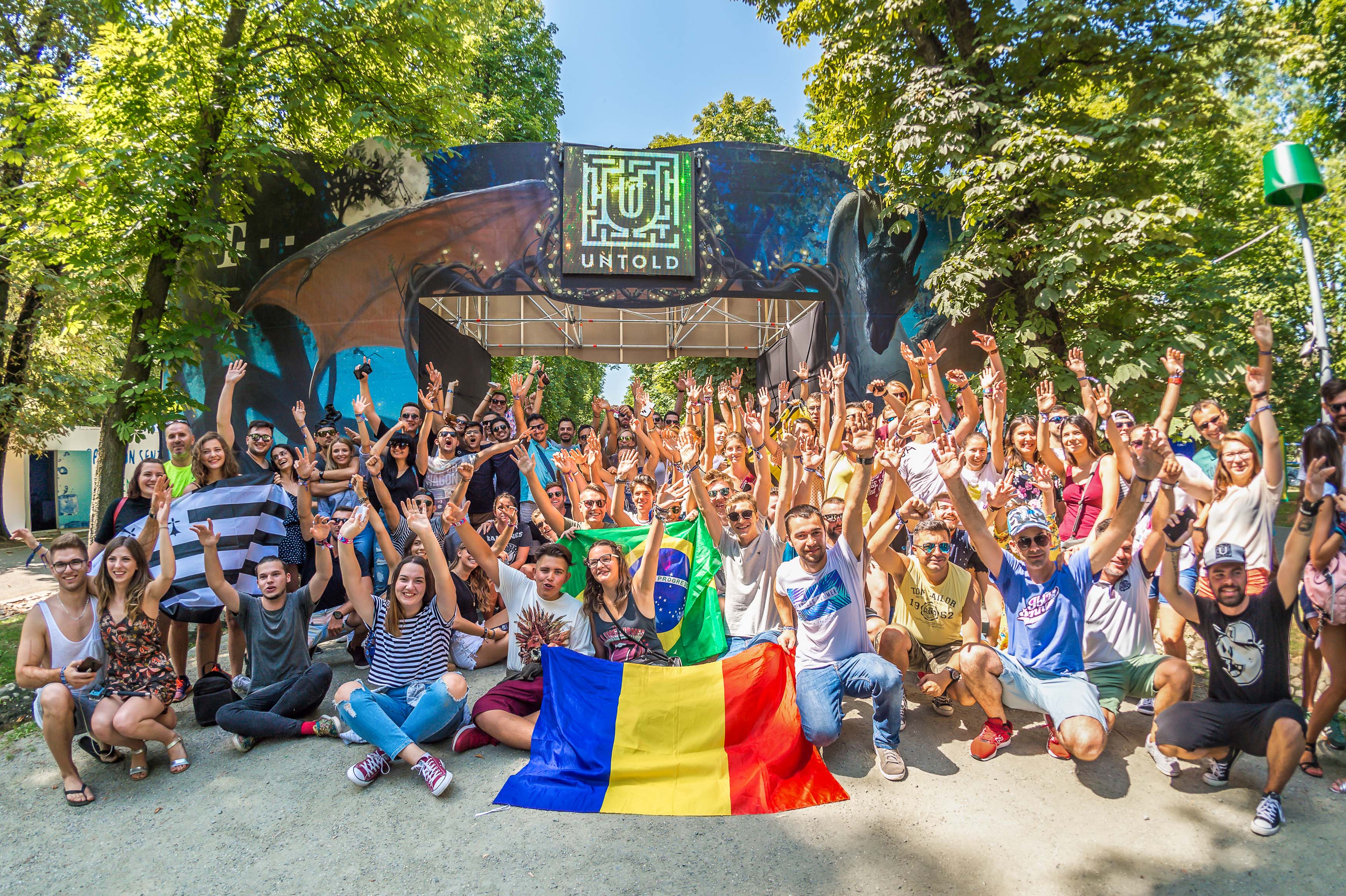 Prima zi de UNTOLD. Distracție, dar și amenzi de 14.000 de lei |  FOTO ȘI VIDEO