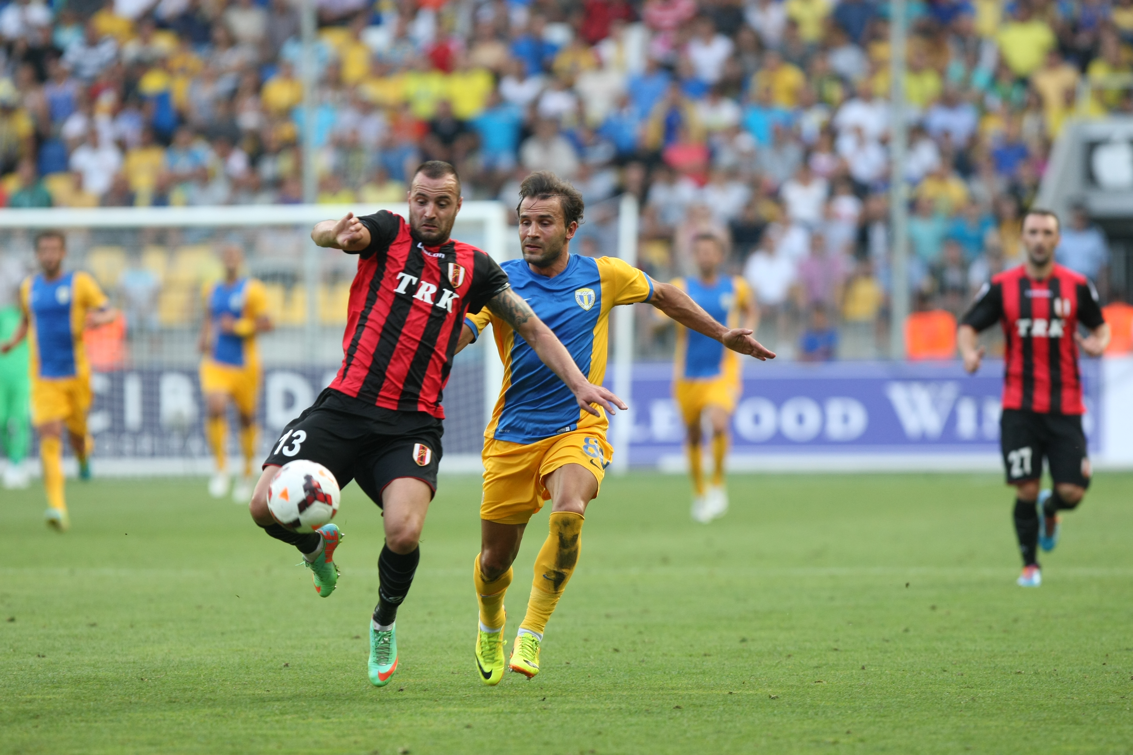 VIDEO&FOTO/ LIGA EUROPA: PETROLUL - FLAMURTARI 2-0. Succes pe final!