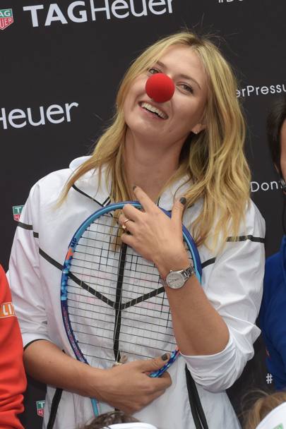 La Paris, rusoaica Maria Sharapova a dat în mintea copiilor / GALERIE FOTO