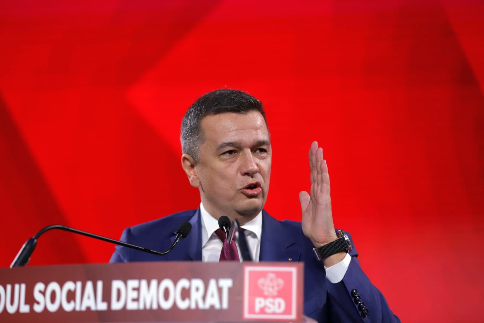 Sorin Grindeanu a fost ales președintele PSD la Congres, fără contracandidat. Cum arată noua conducere a PSD care a lansat critici în rafală la Ilie Bolojan
