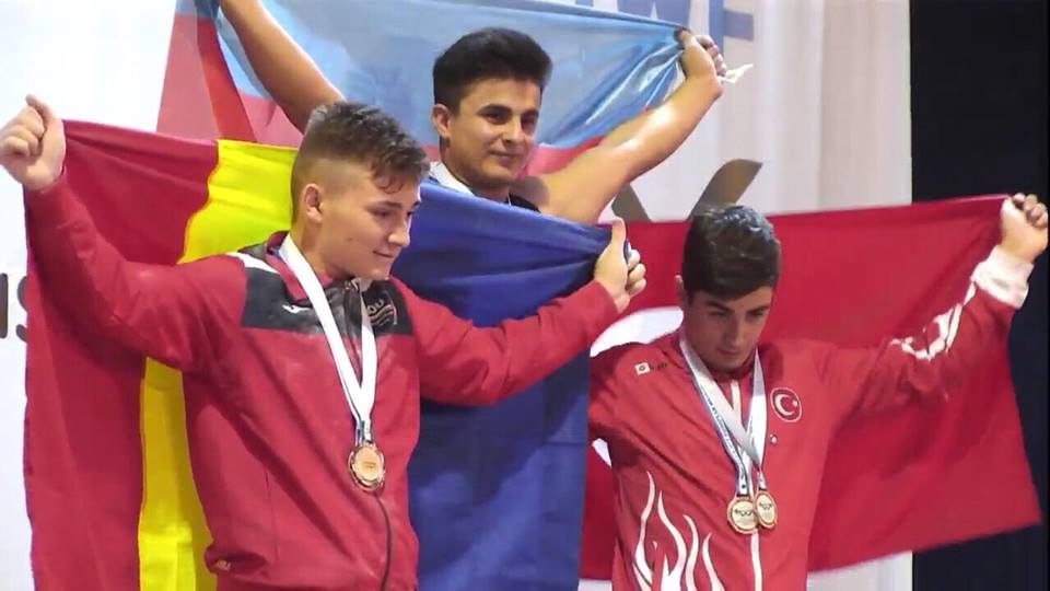 EXCLUSIV. Mesaj de suflet pentru Alexandru Ioniță, de la fratele vicecampion european de juniori la haltere: ”Mult succes. Am încredere că vei confirma” / FOTO&VIDEO