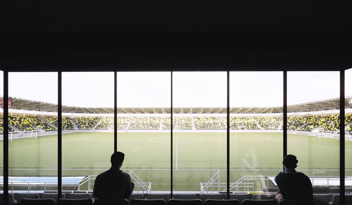 Cine construiește stadionul de 100 de milioane de lei din Brașov, cu o capacitate de 9.716 locuri
