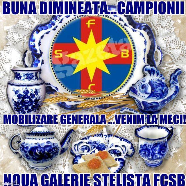 FCSB OLE! Fanii echipei lui Becali au făcut o nouă galerie / GALERIE FOTO