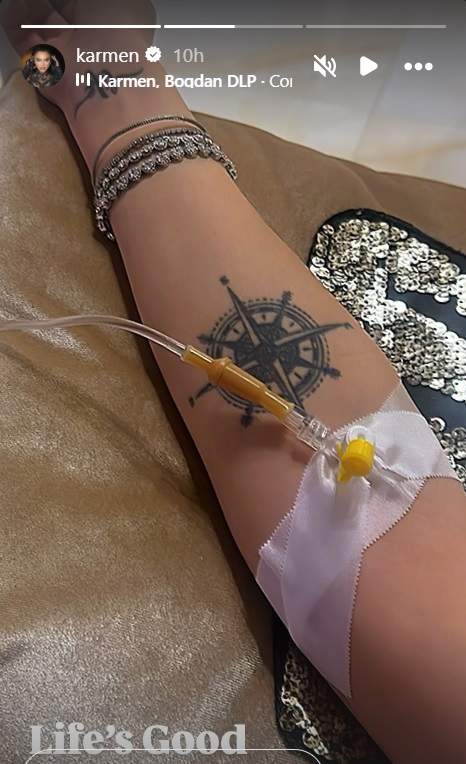 Karmen, fiica lui Adi Minune, pe patul de spital la început de an. Divorțul a afectat-o enorm. „Sunt bolnavă”