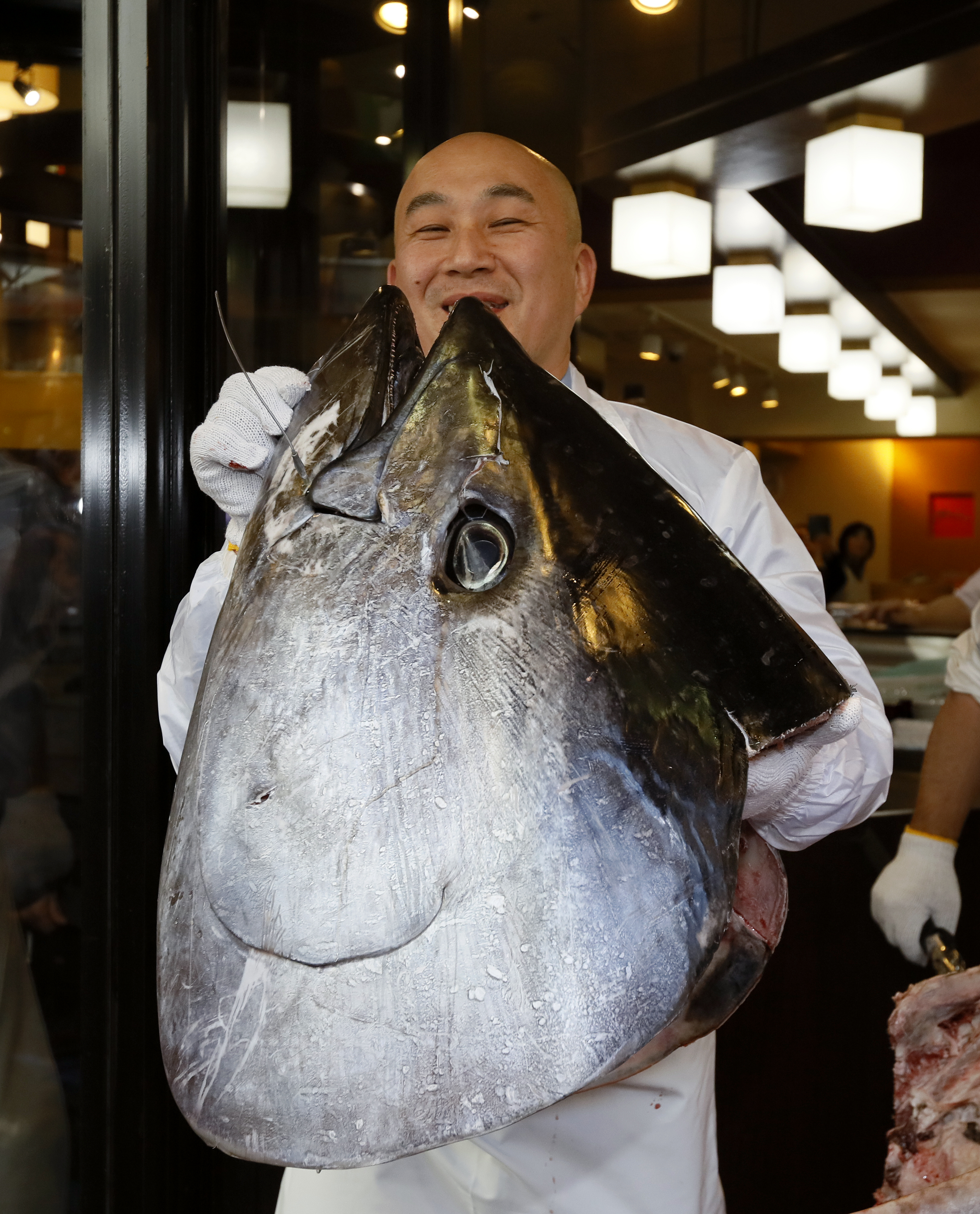 Un ton uriaș a fost cumpărat în Japonia. Prețul colosal, plătit de un magnat pentru peștele de aproape 300 de kilograme / FOTO&VIDEO