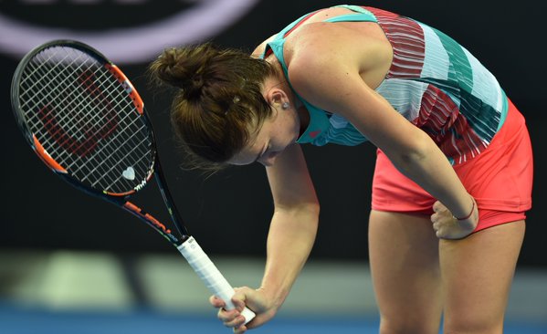 Simona a explicat eșecul usturător de la Melbourne: ”Nu vreau să fac o dramă din acest meci”