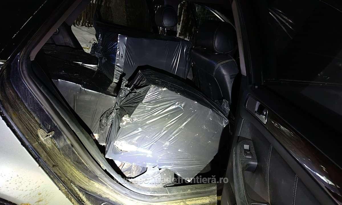 „Trage pe dreapta, că trag!”. Focuri de armă și urmărire pe zăpadă în Botoșani pentru a opri o mașină. VIDEO