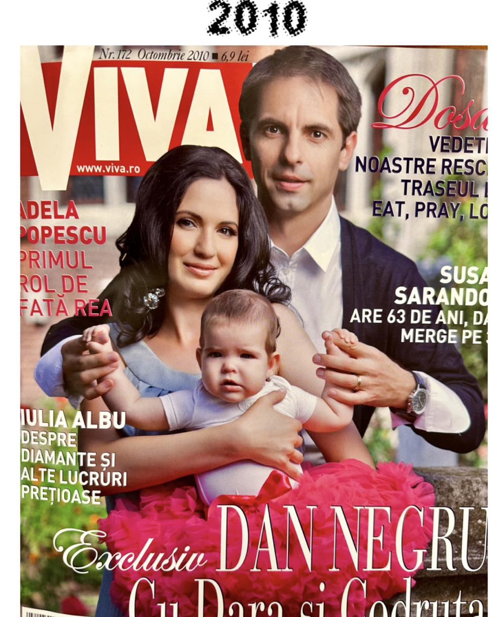 Imagini de colecție cu Dan Negru și familia lui. Cum arată acum Codruța și cei doi copii ai lor, Dara și Bogdan. „Biserica de acasă”