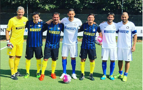 Cristi Chivu se menține în formă. A jucat fotbal cu foștii colegi de la Inter | GALERIE FOTO