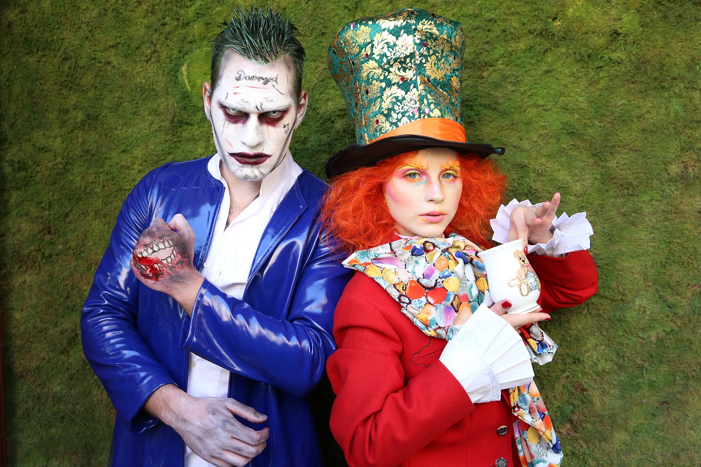 FOTO | Cum s-au transformat de Holloween actorii Cristina Ciobănașu și Vlad Gherman