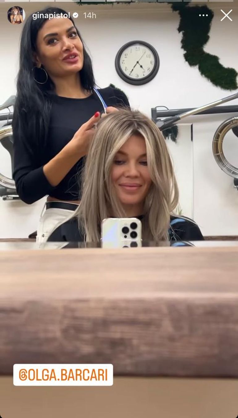 Gina Pistol, schimbare radicală de look: „Îl ador”. A stat 8 ore la salonul de înfrumusețare