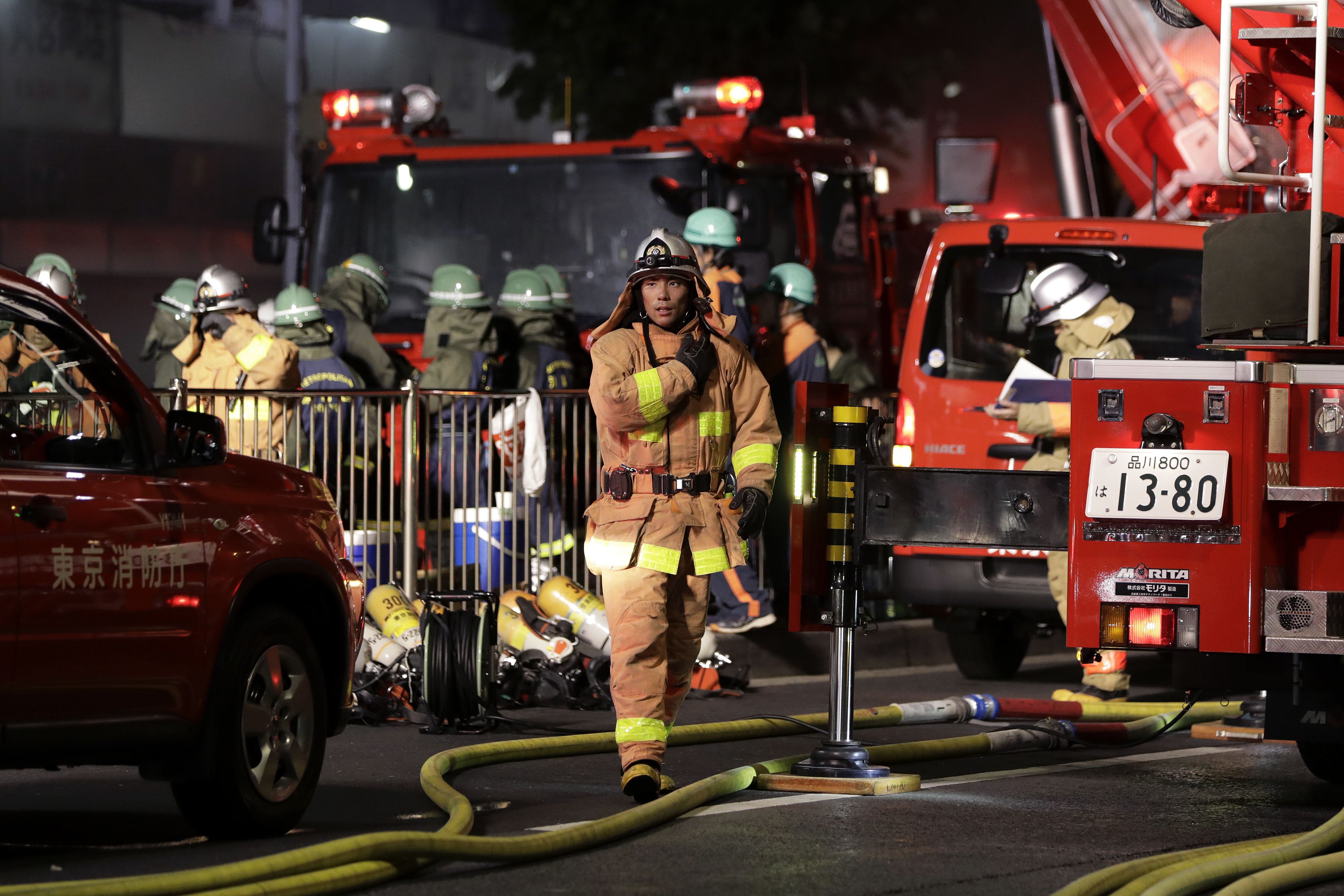 Incendiu puternic în Tokyo, lângă cea mai mare piață de pește din lume | FOTO