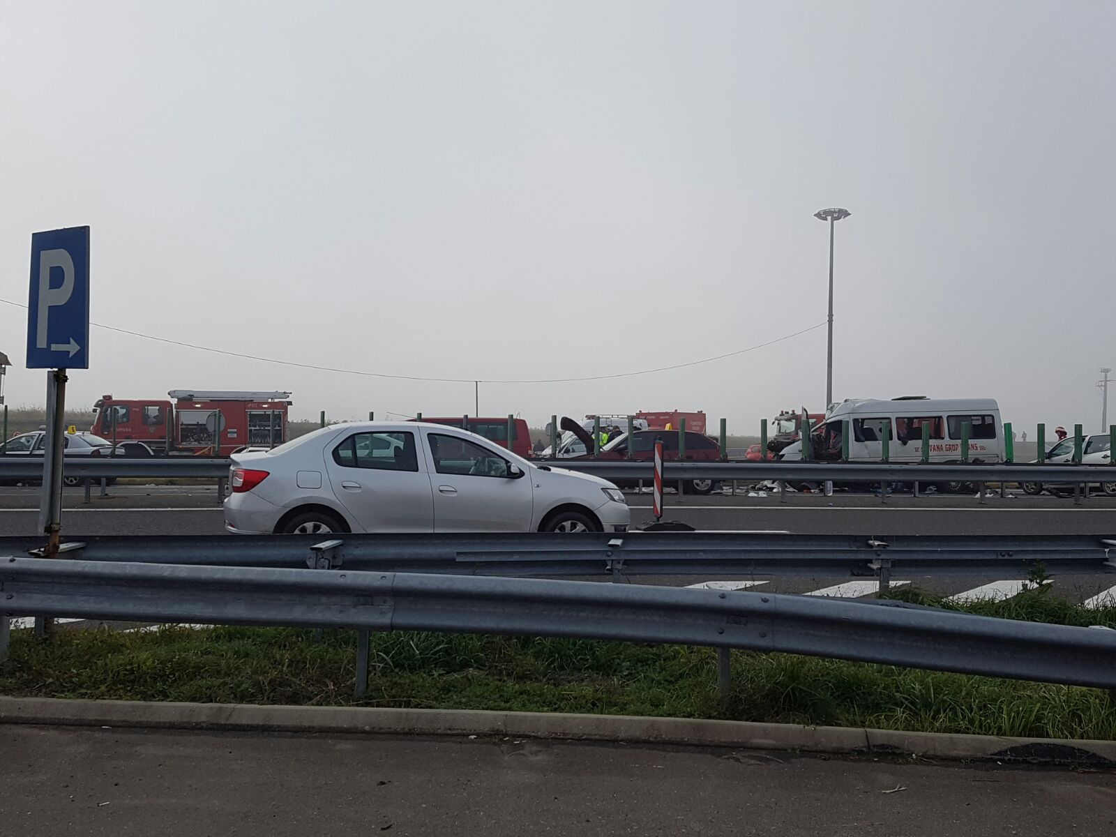 Accidentul de pe Autostrada Soarelui. O parte din șoferii implicați în carambol au rămas fără permis