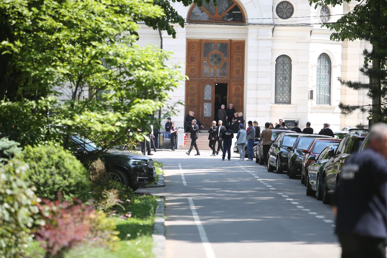 Alex Faur a fost înmormântat la Cimitirul Bellu | FOTO