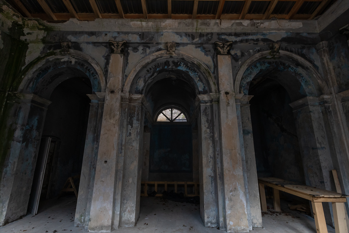 Cum au dispărut ornamentele din Baia Neptun de la Herculane, pe care un grup de tineri încearcă să o salveze. „Dacă te uiți prin oraș, o să le vezi montate pe case, pe balcoane”