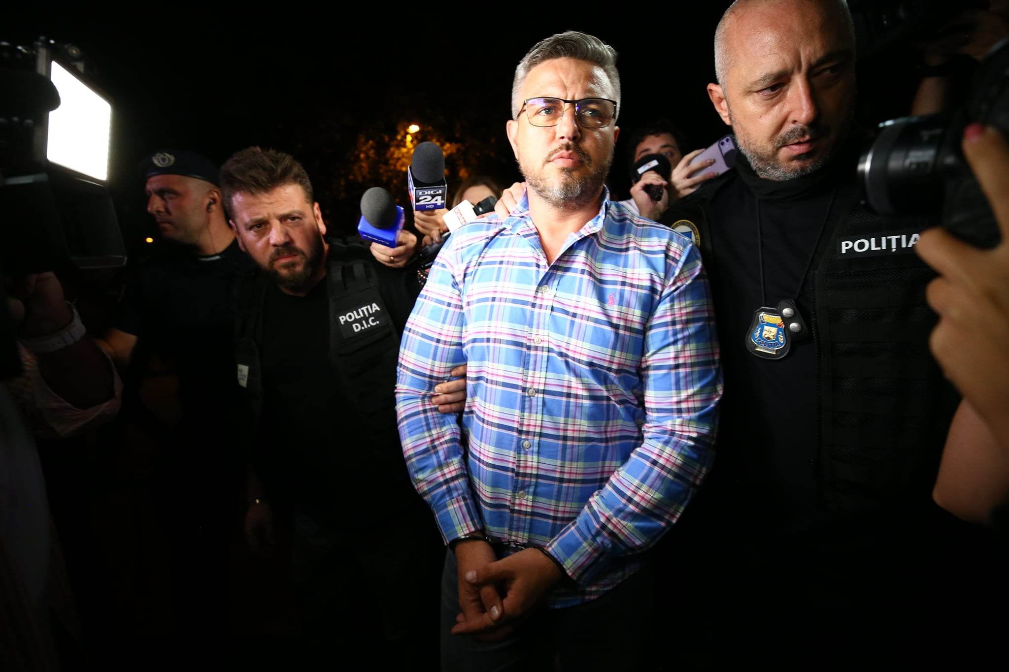 Ionuț Doldurea și Cosmin Stîngă, patronii stației GPL care a explodat la Crevedia, duși din nou la audieri, după ce și-au petrecut noaptea în arest