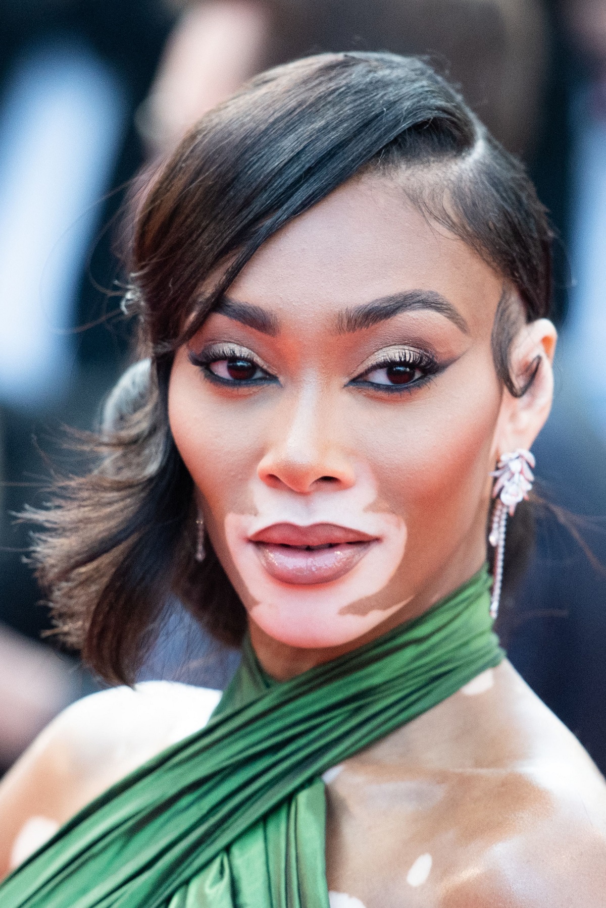 Fotomodelul care a făcut furori la Cannes 2023. Winnie Harlow a impresionat pe covorul roșu
