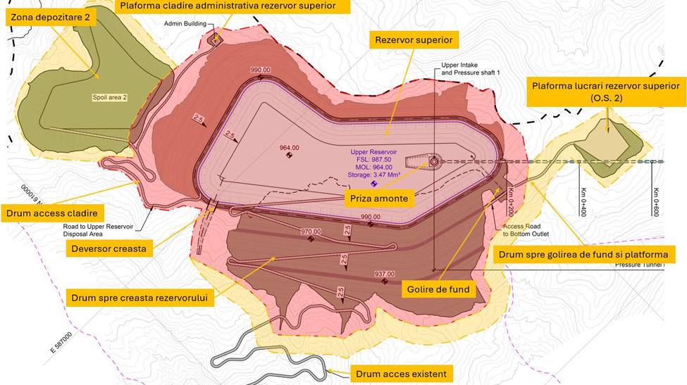 Proiectul de la Bicaz al miliardarului Iulian Dascălu: centrală îngropată sub munte, lac nou și kilometri de tuneluri