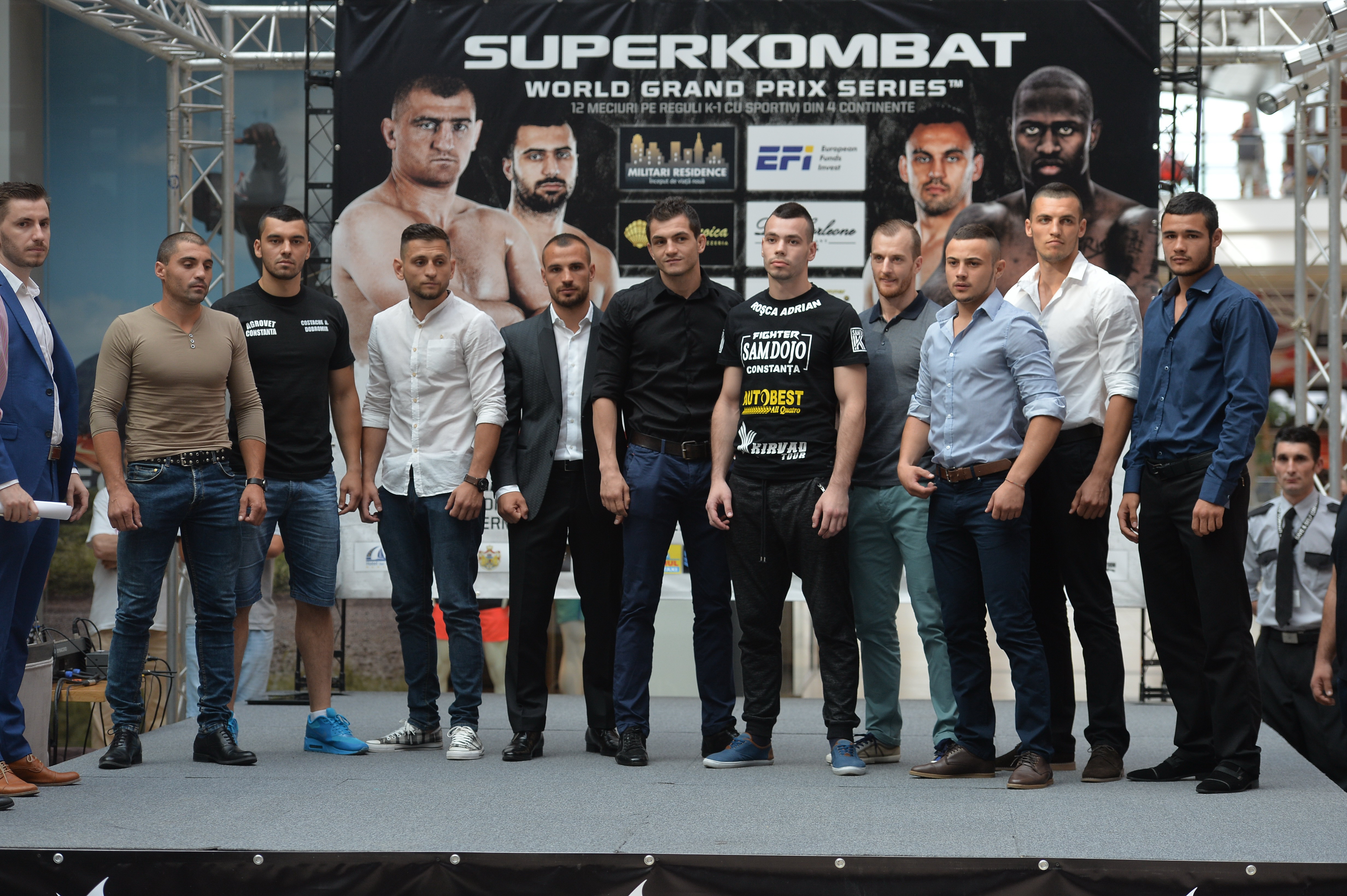Luptătorii de la Superkombat Constanța au trecut cu bine de proba cântarului / GALERIE FOTO