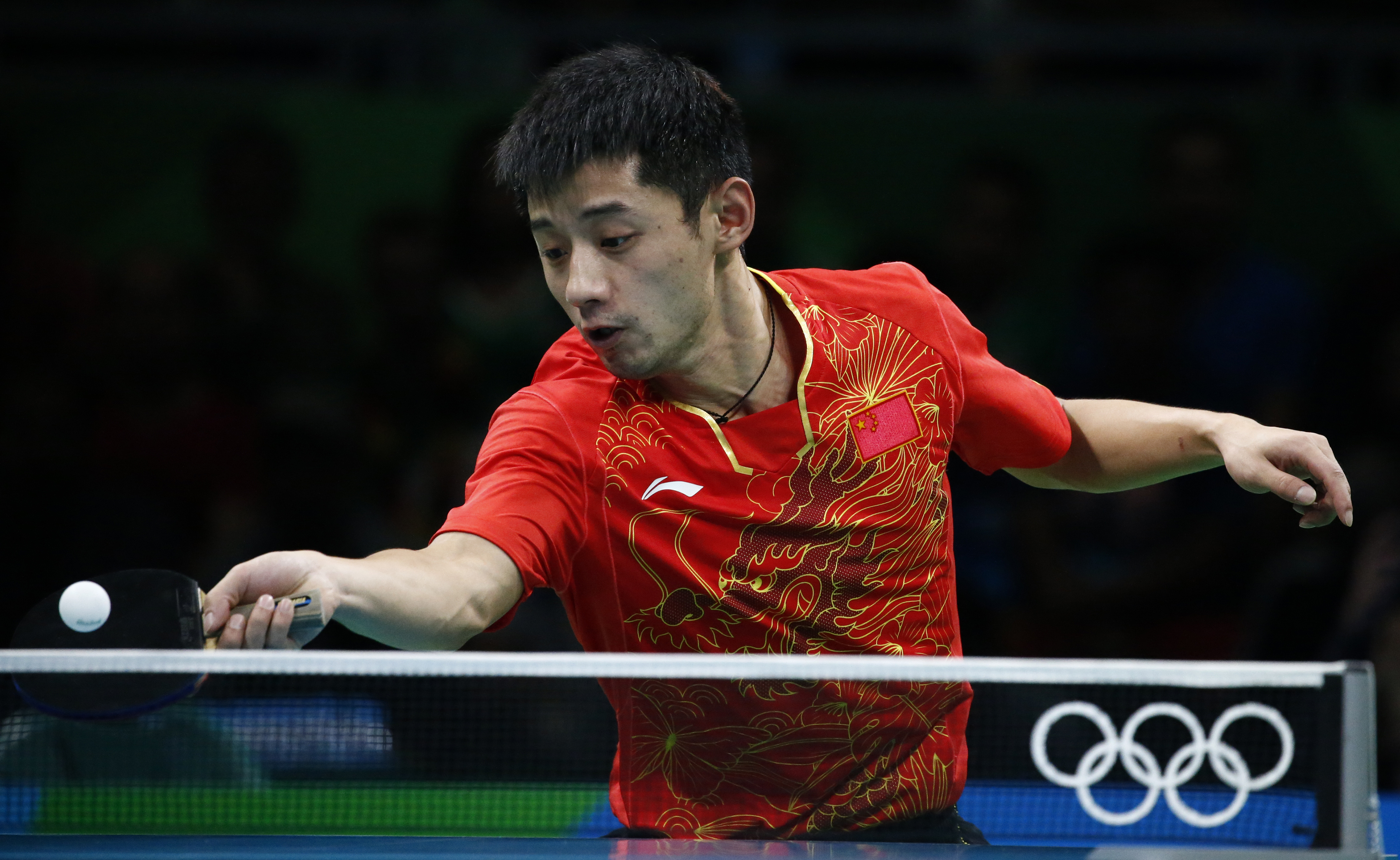 Jocurile Olimpice. Ma Long, campion olimpic la tenis de masă. L-a pulverizat pe Zhang Jike în finala ”made in China” / GALERIE FOTO și VIDEO