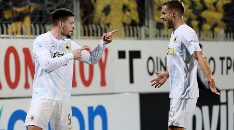 Varga Barnabás gólja és gólpassza pontot ért az AEK Athénnak – videó