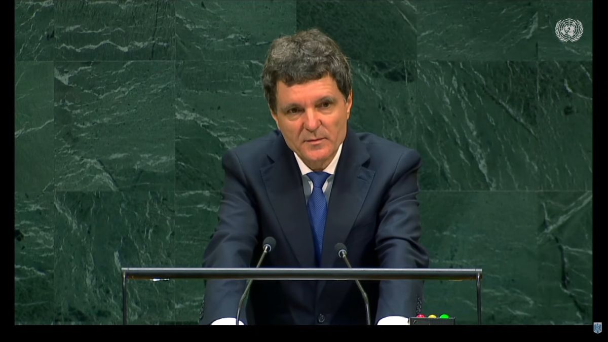 Sala aproape goală la discursul ținut de Nicușor Dan la Adunarea Generală ONU de la New York