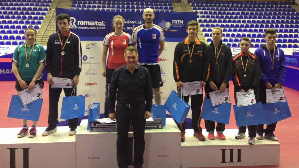 Constantin Cioti și Andreea Dragoman, campioni naționali la dublu mixt. Sâmbătă, patru finale pe TVR 2