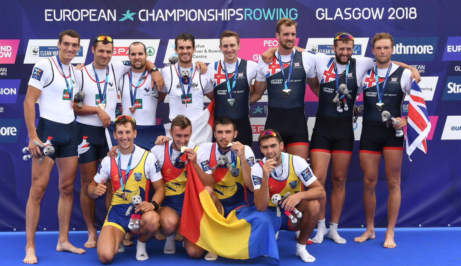 Campionatul European de canotaj 2018. România, primul loc în clasamentul pe medalii! | FOTO