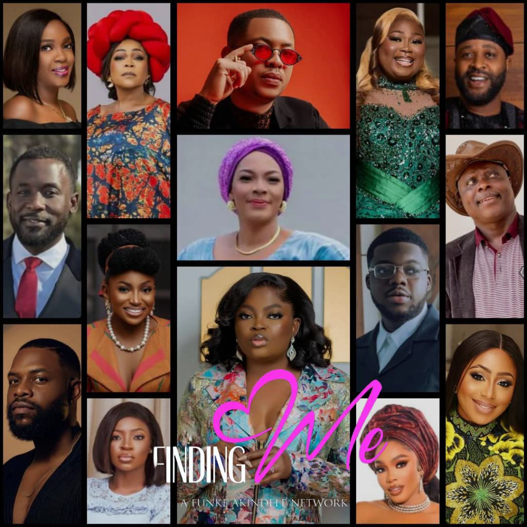 Funke Akindele has revealed the cast for her Nollywood film, Finding Me