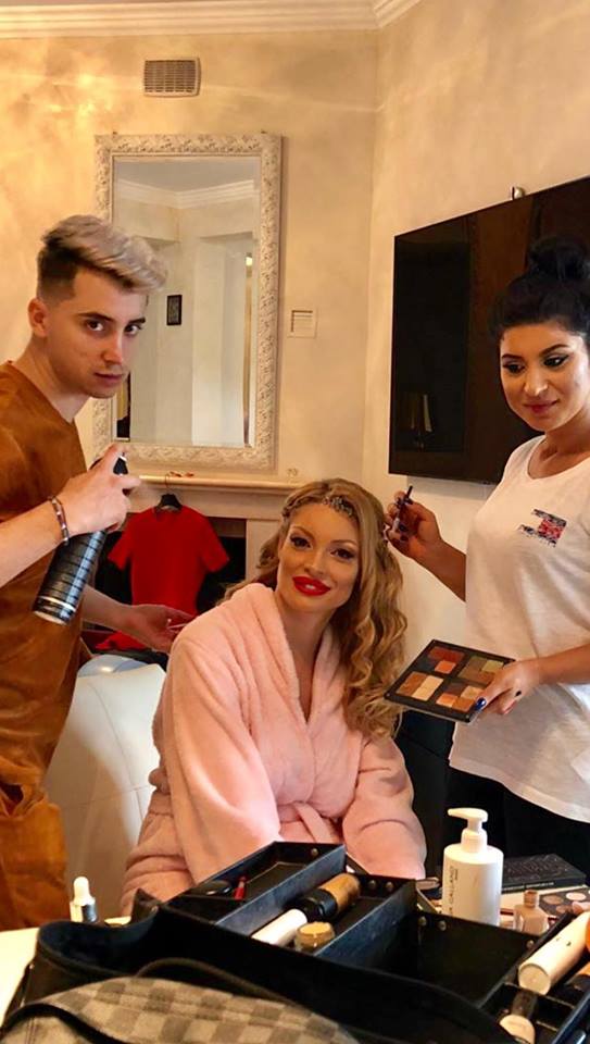 Cât a stat Valentina Pelinel la machiaj în ziua cununiei. "A ales să fie pe stilul Marilyn Monroe" | FOTO
