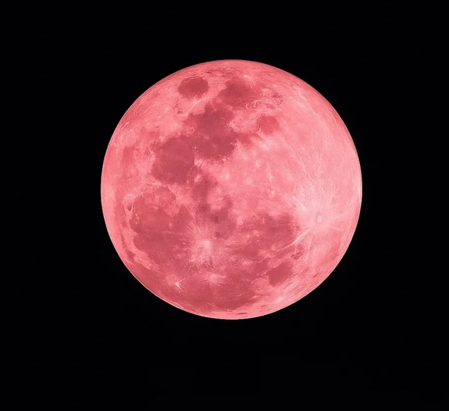 Cum s-a văzut „Luna Căpșună” pe cerul României. Imaginile impresionante din toată țara