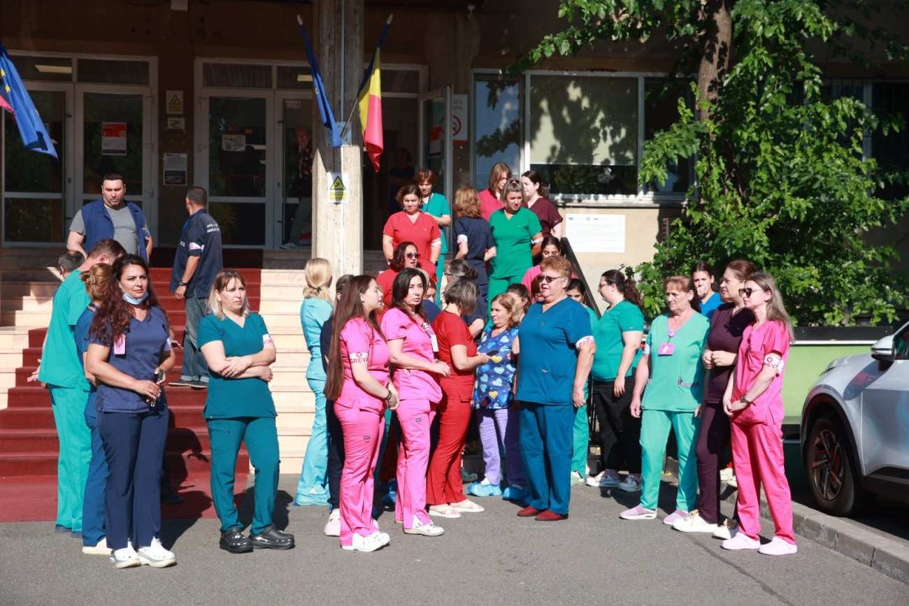Grevă generală în sute de spitale din România pe termen nelimitat. Sindicaliştii Sanitas, nemulţumiţi de noua lege a salarizării. Anunțul Ministerului Sănătății