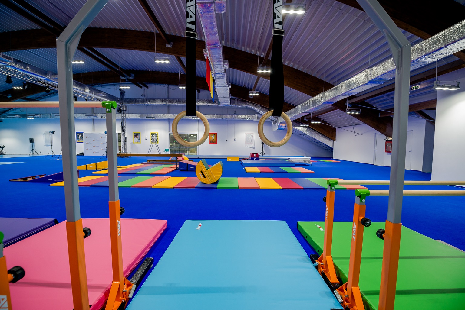A fost inaugurată sala de iniţiere în gimnastică şi educaţie fizică GymNadia
