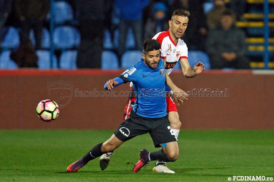 Liga 1, play-off, prima etapă: FC Viitorul - Dinamo Bucureşti 0-0. Reacţia lui Contra / VIDEO