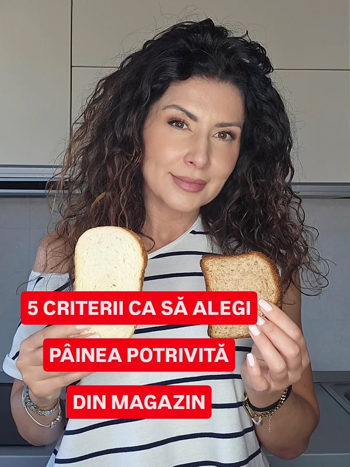 Carmen Brumă îți spune cum să alegi pâinea potrivită din supermarket