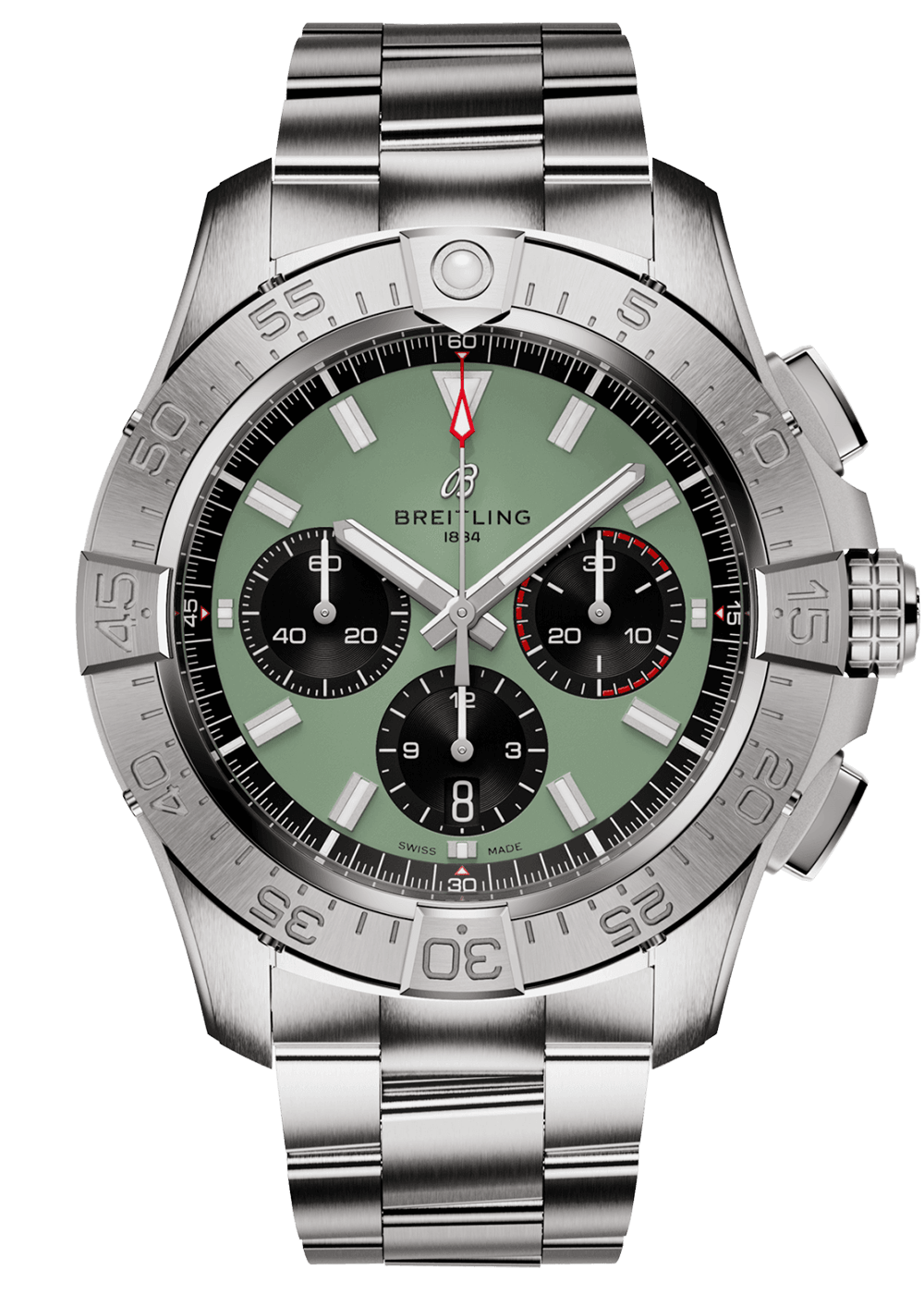 Breitling Avenger B01 Chronograph 44 Konstruiert für Jetpiloten, verlangt dieser 44-mm-Edelstahl-Zeitmesser geradezu danach, sich bei echten Strapazen zu bewähren. Definitiv too cool fürs Büro. 7900 Fr.
