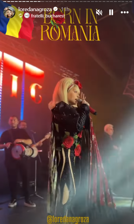 Loredana Groza, apariție spectaculoasă de 1 Decembrie. Ținuta ei a atras toate privirile