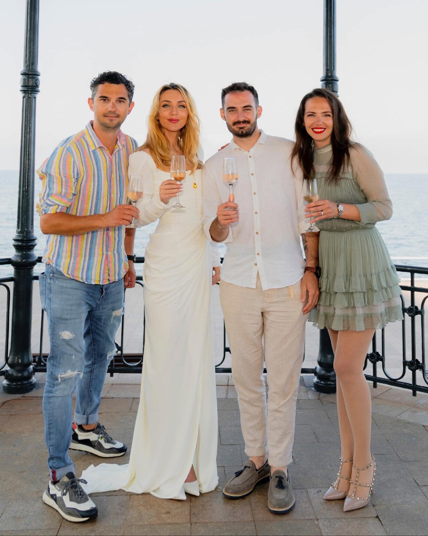 Ana Odagiu s-a căsătorit cu Conrad Mericoffer, fostul soț al actriței Victoria Răileanu. „Cuvintele mi-au rămas mici”