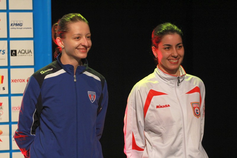 Simona Pop și Tibi Dolniceanu sunt campionii României la spadă, respectiv la sabie / FOTO
