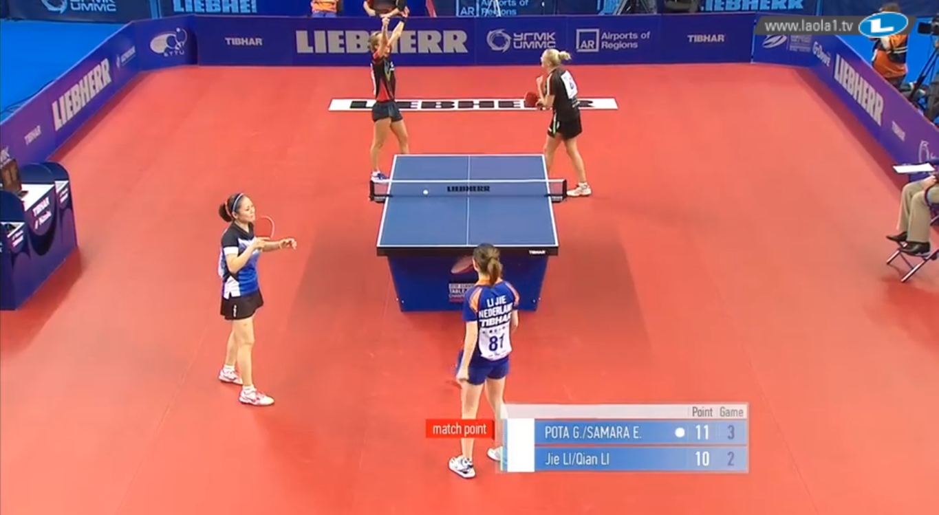 Eliza Samara s-a calificat în finala probei de dublu feminin cu unguroaica Georgina Pota, sportivă pe care jucătoarea din Constanța a eliminat-o în sferturi la individual / GALERIE FOTO&VIDEO