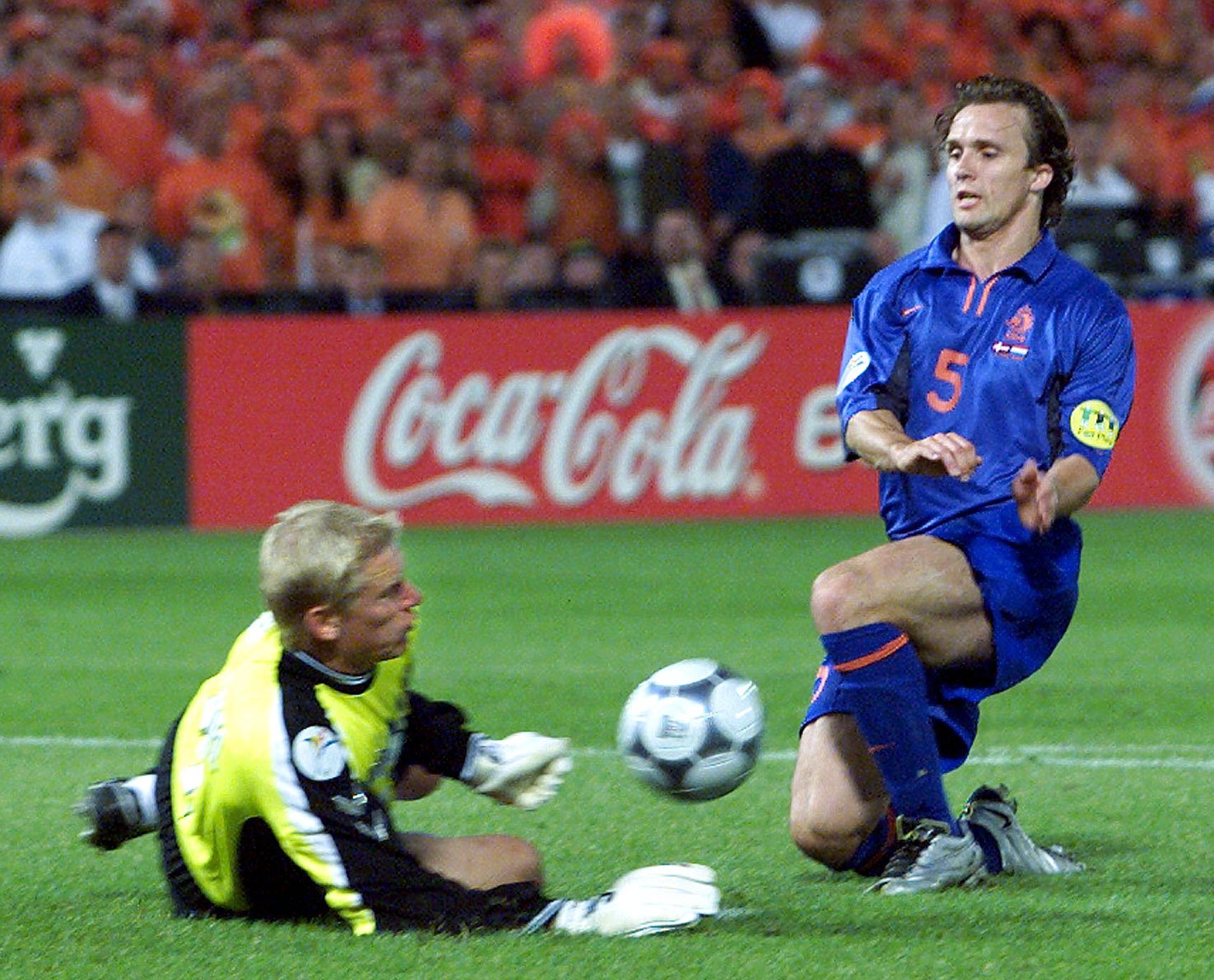 Peter Schmeichel și Oliver Kahn, ca la 100 de ani! / GALERIE FOTO