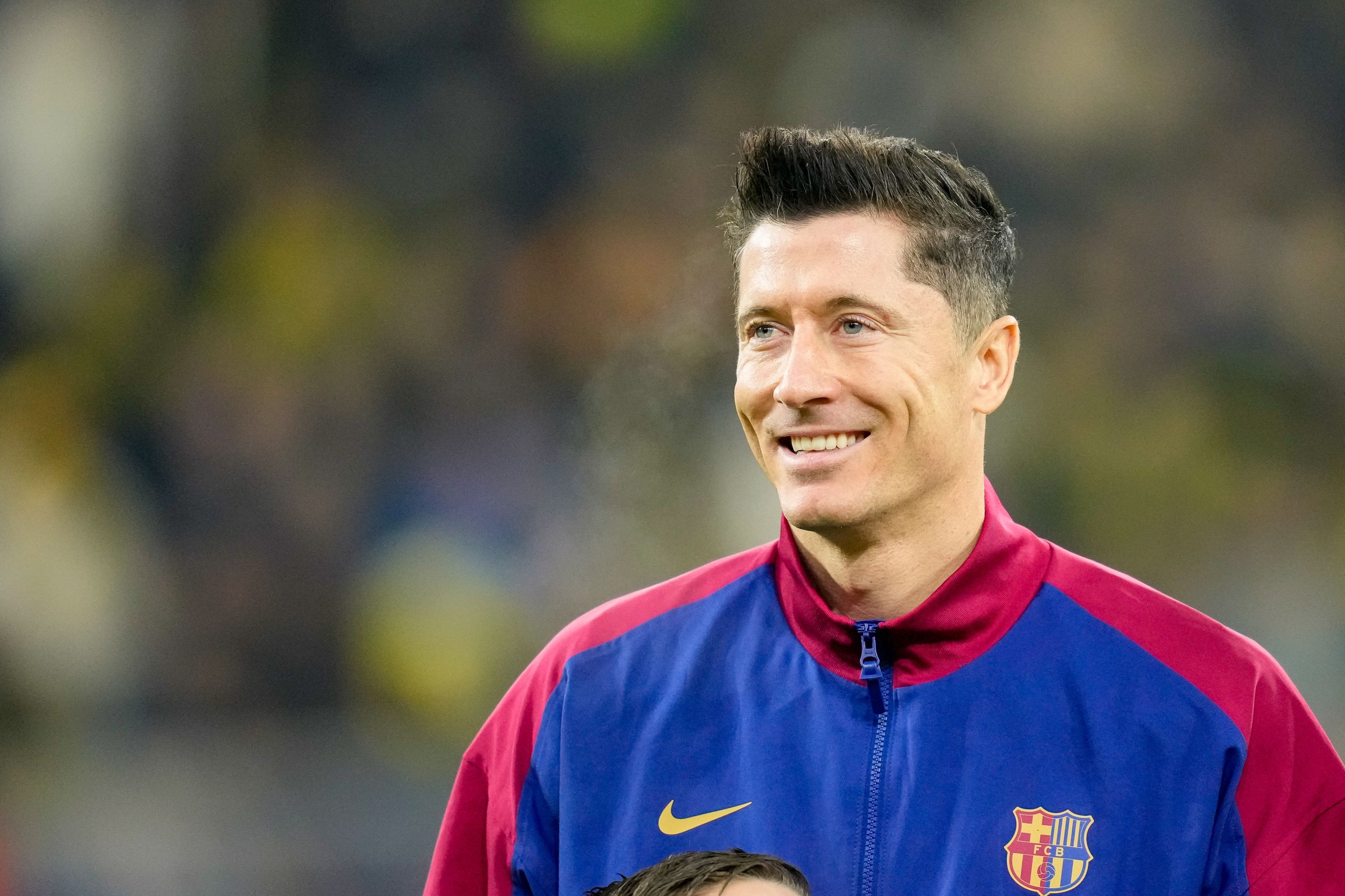 Reacția lui David Beckham când l-a văzut pe Robert Lewandowski la bustul gol. Comentariul lui a primit mii de like-uri