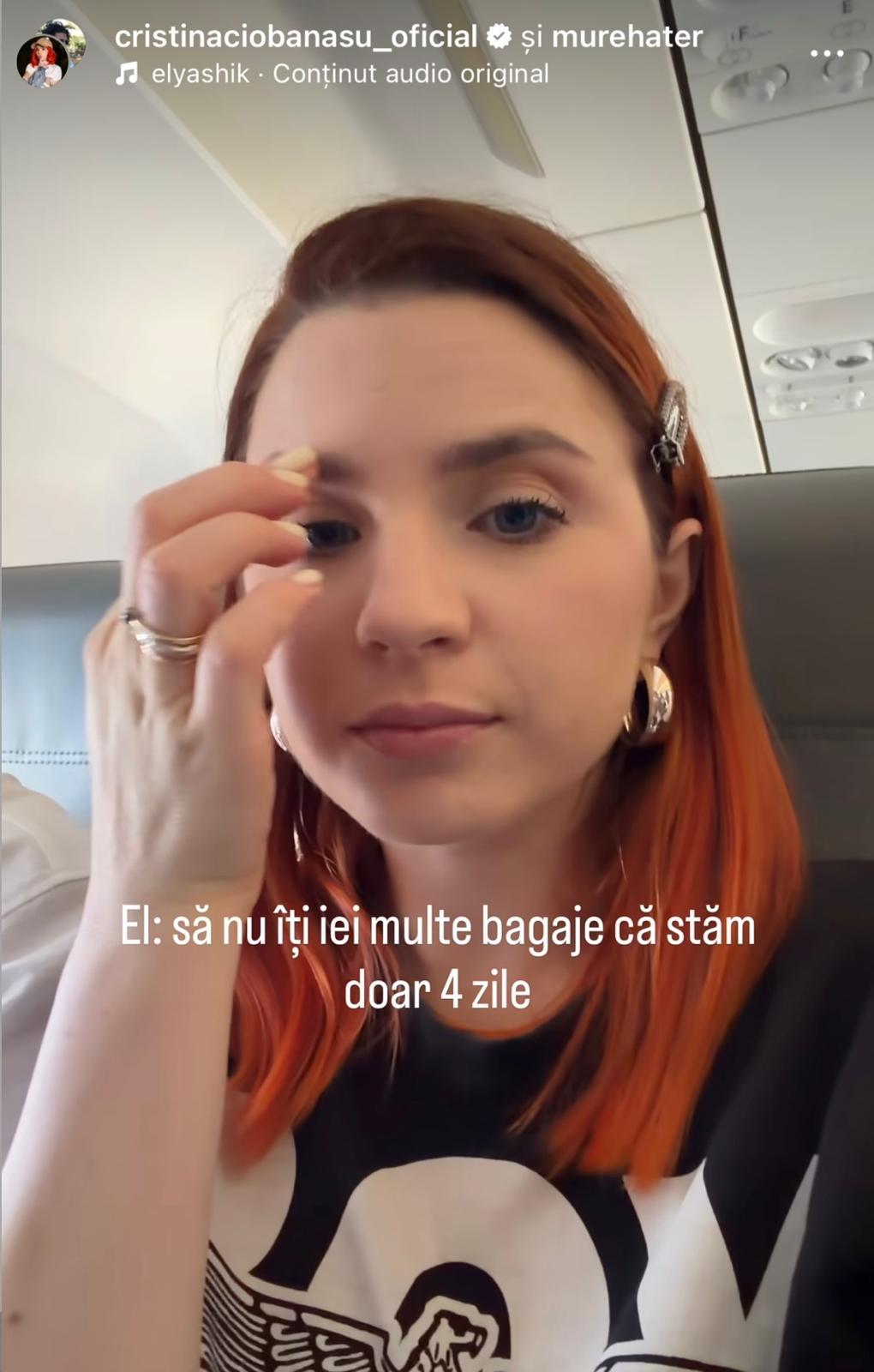 Câte haine și-a luat Cristina Ciobănașu pentru 4 zile la Electric Castle: „Nu doar iubitul a fost cel chinuit de geamantane”
